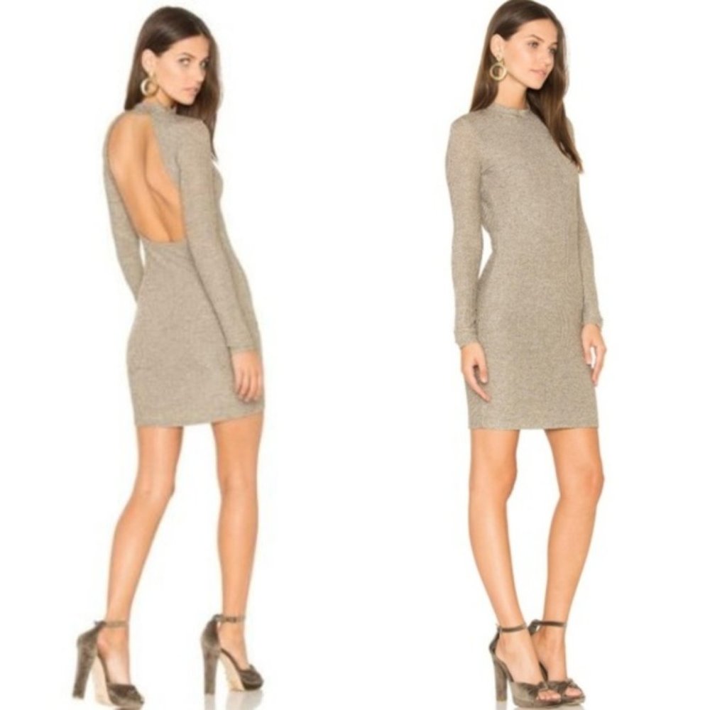 *SALE* NWT CAPULET Open Back Ribbed Sweater Dress sz S